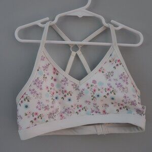 Energetiks White floral dance top